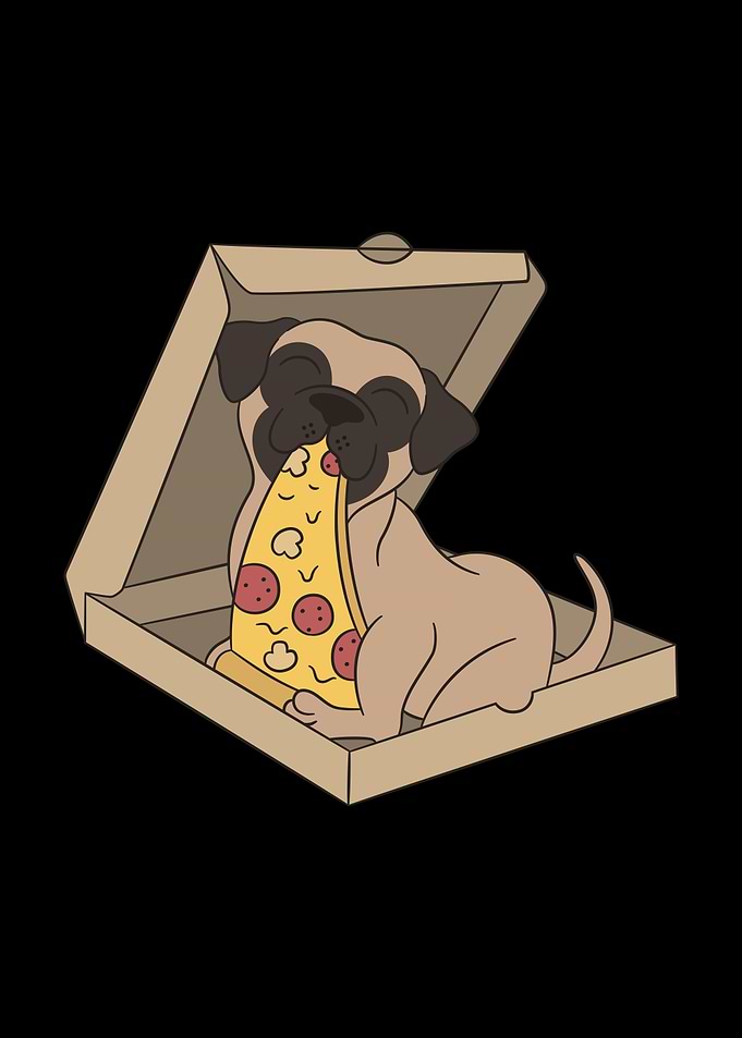 Bullmastiff Pizza