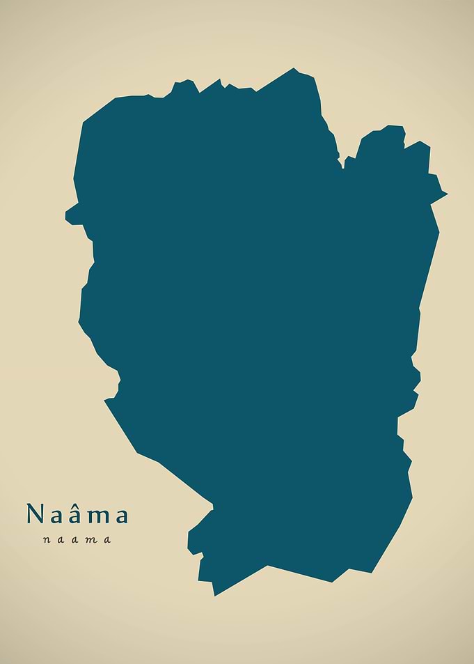 Naama province map