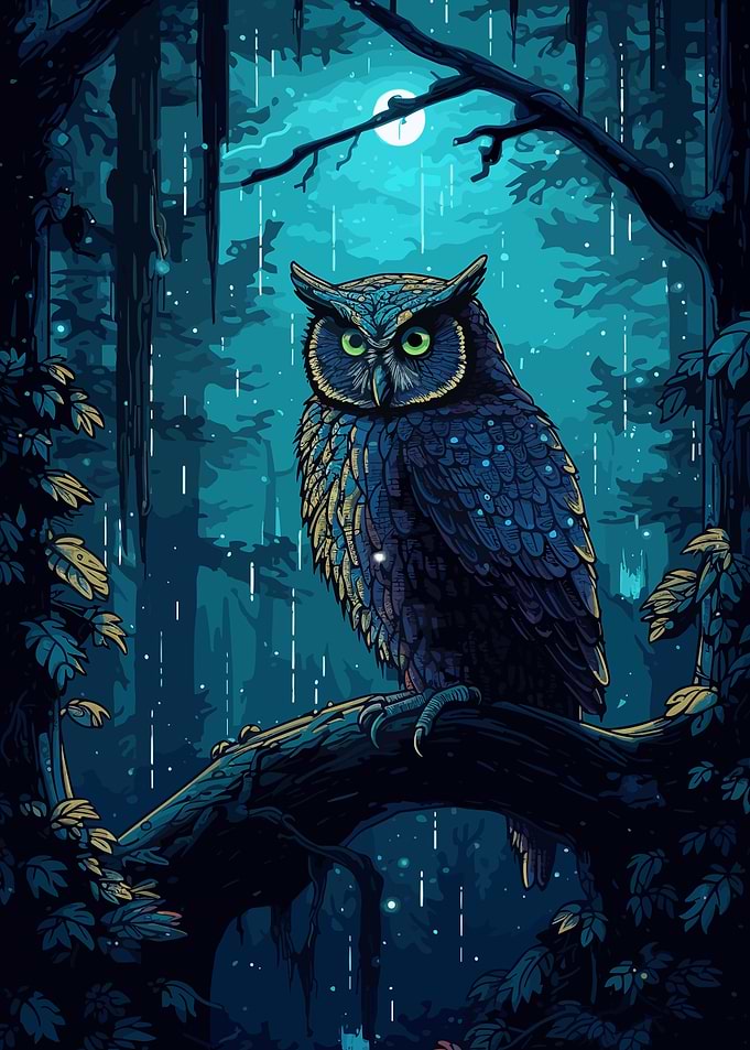 Magical owl