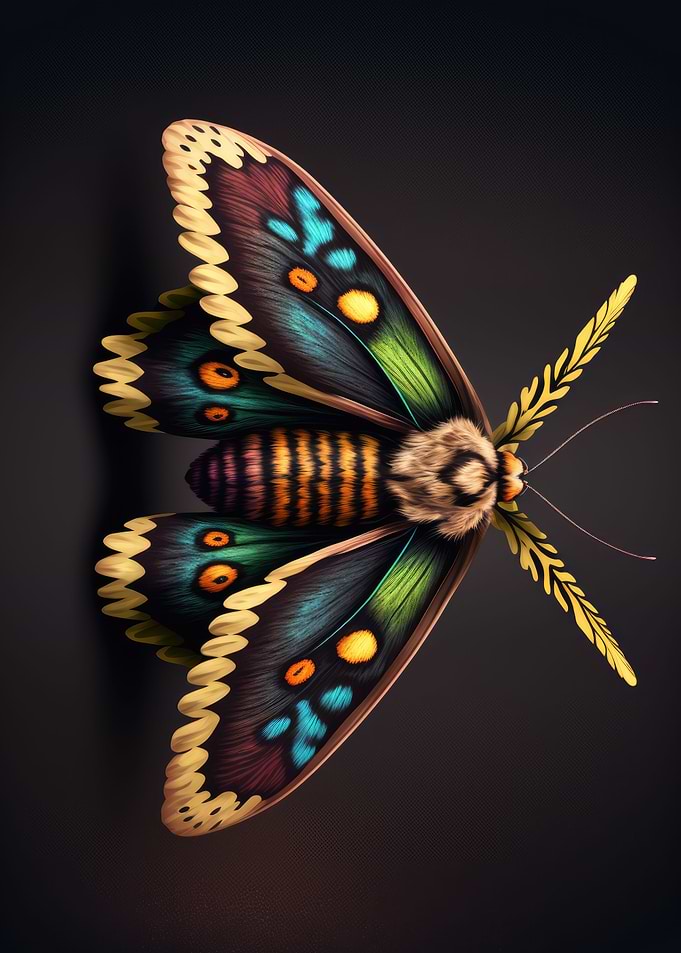Colorful Moth