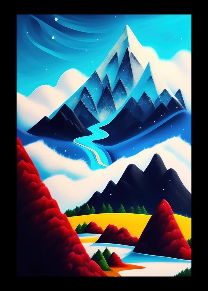 Artsy Mountains 1