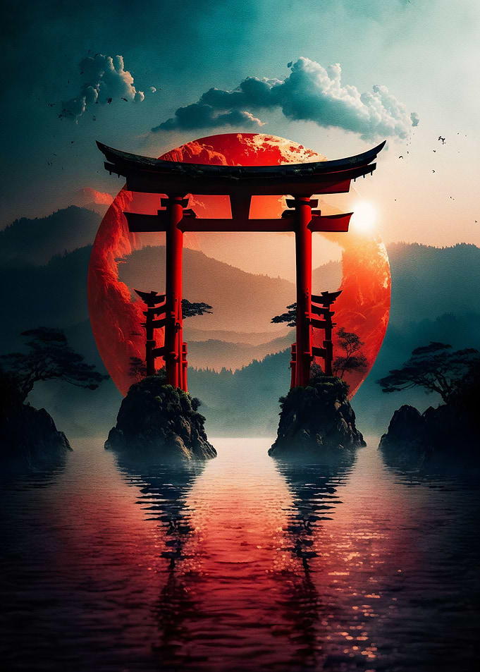 Magic sunset