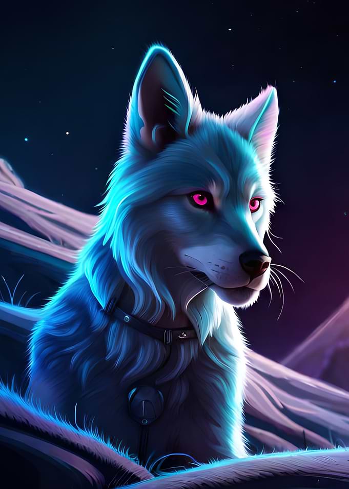 Fox ghost fantasy