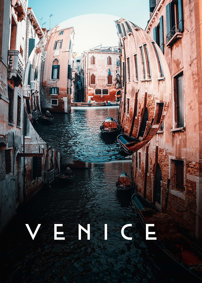 Venice Italy Abstract