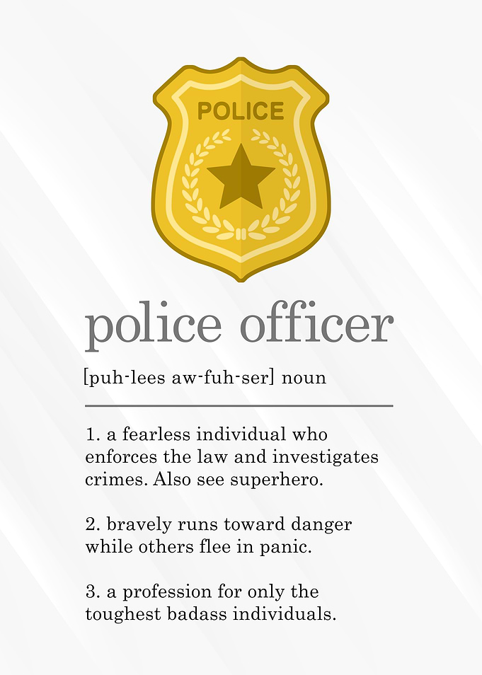 Funny Police Definition