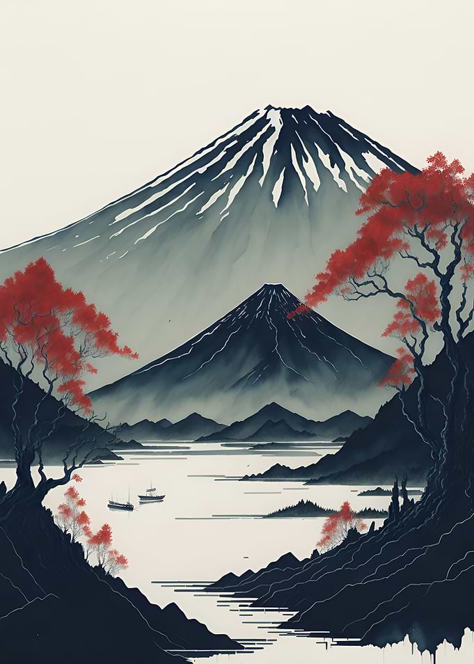 Serene Mount Fuji
