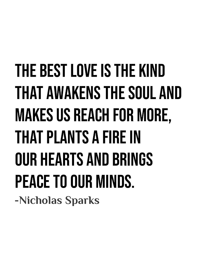 Nicholas Sparks Quote