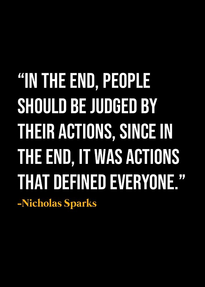 Nicholas Sparks Quote