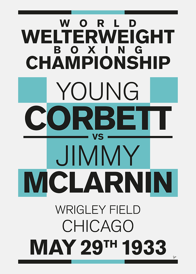 1933 Corbett vs McLarnin