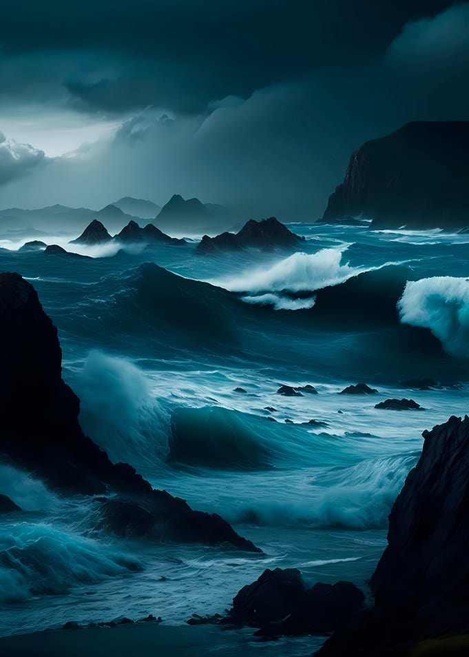 Tempest on the Sea