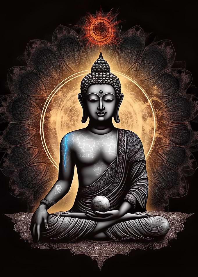 Buddha Planet Lotus