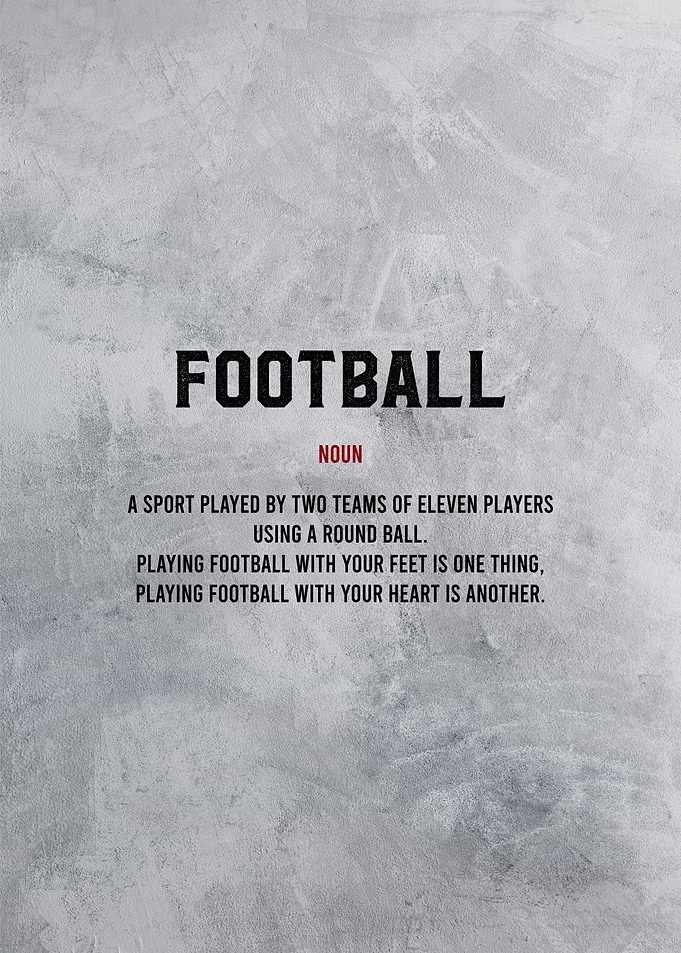 soccer definition textart