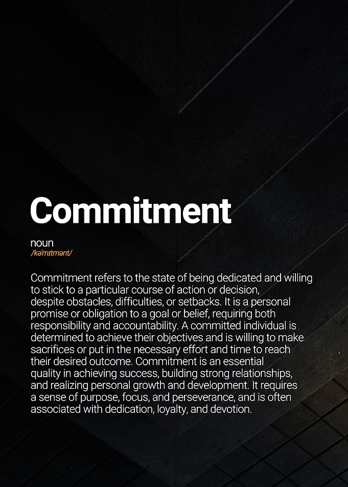 Commitment