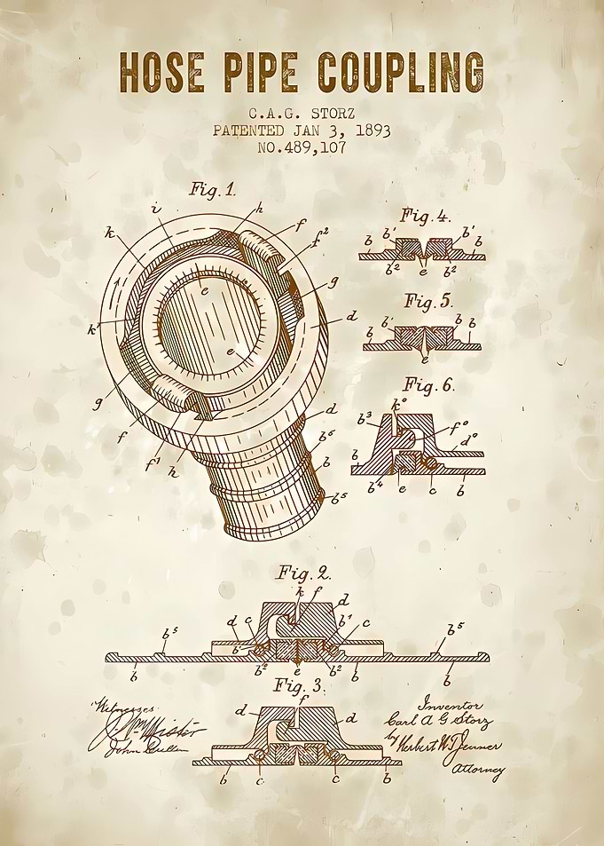1893 Hose Pipe Coupling
