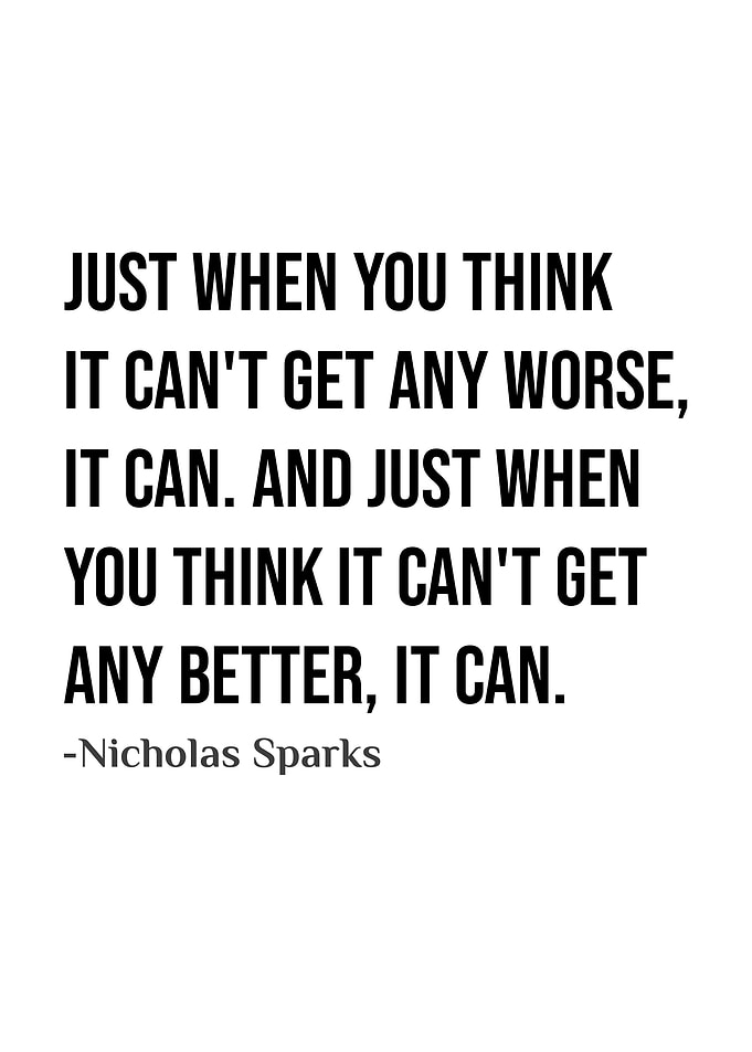 Nicholas Sparks Quote