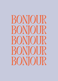 Bonjour in Lavender