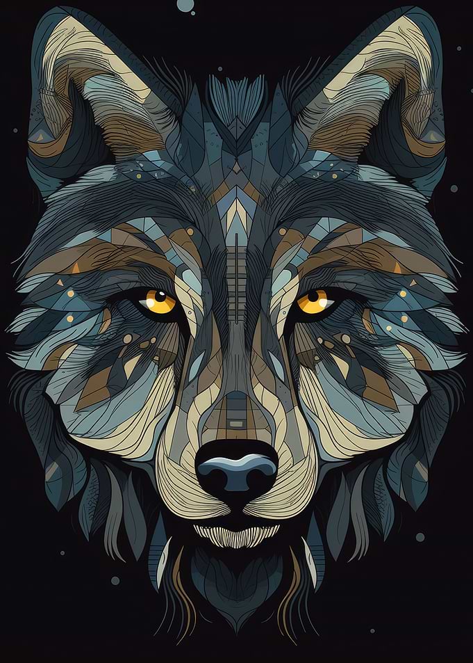 Vector Wolf