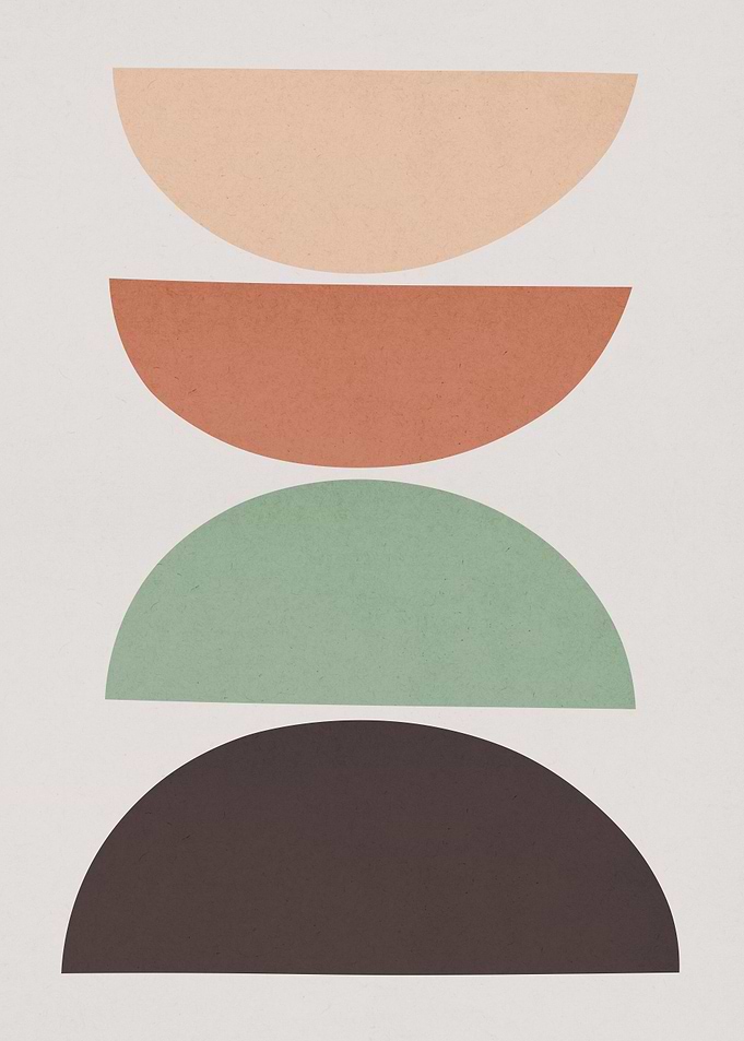 Geometric watercolor 1