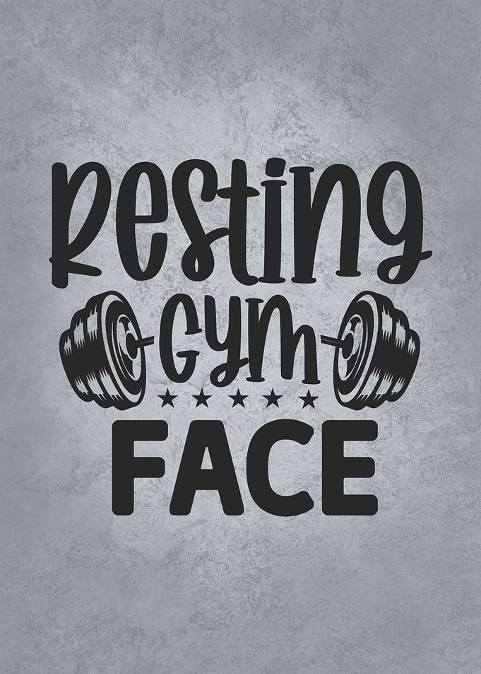 Resting Gym Face