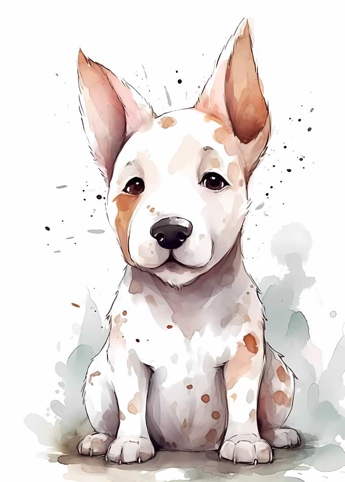 Bull Terrier Cute