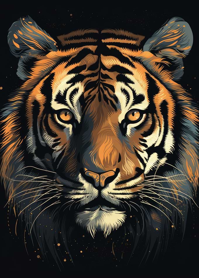 Vector Tiger