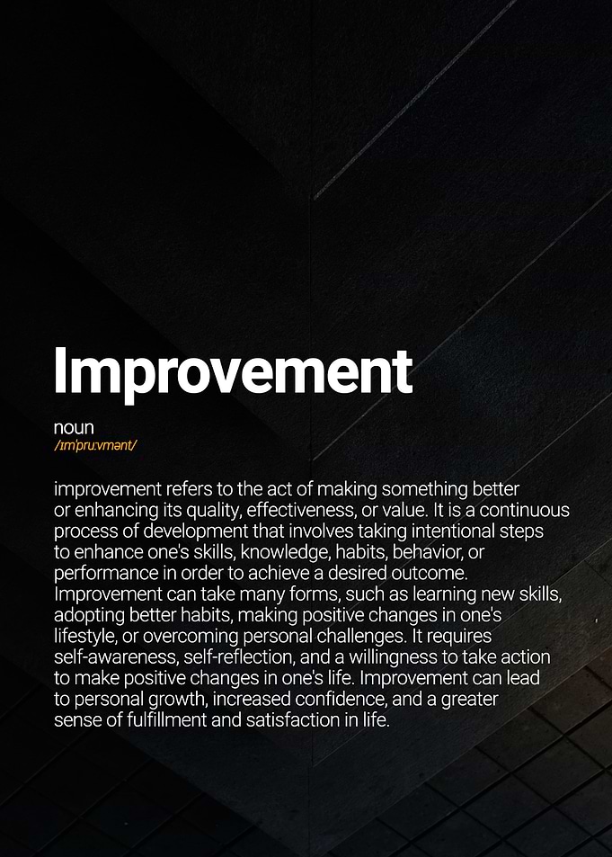 Improvement