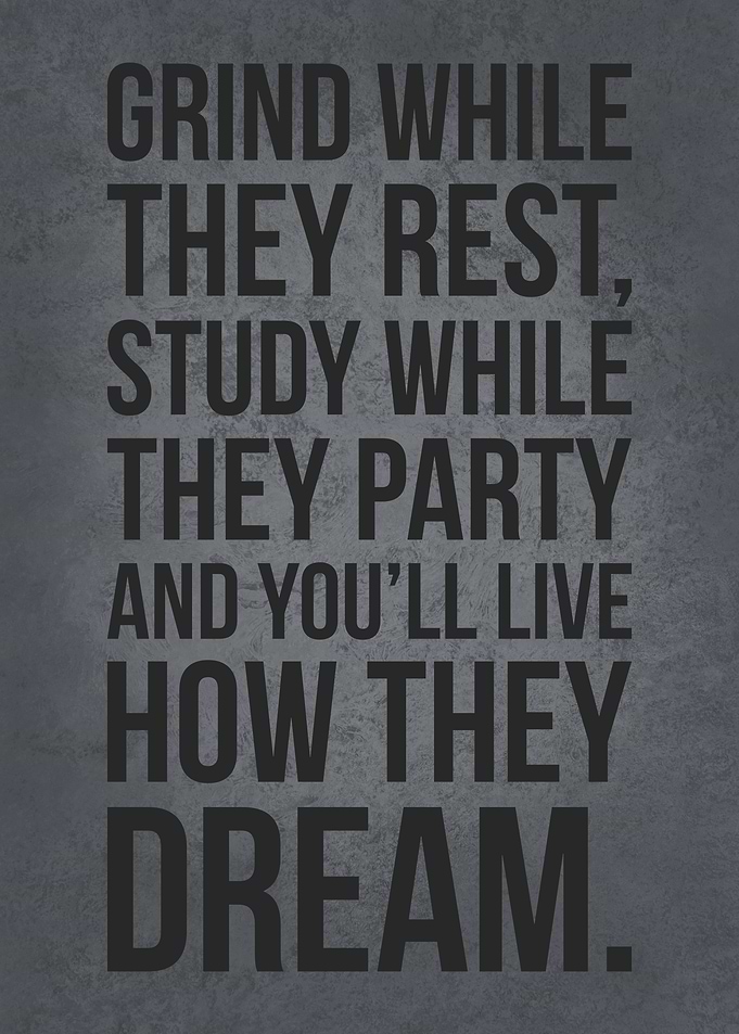 Grind While They Rest