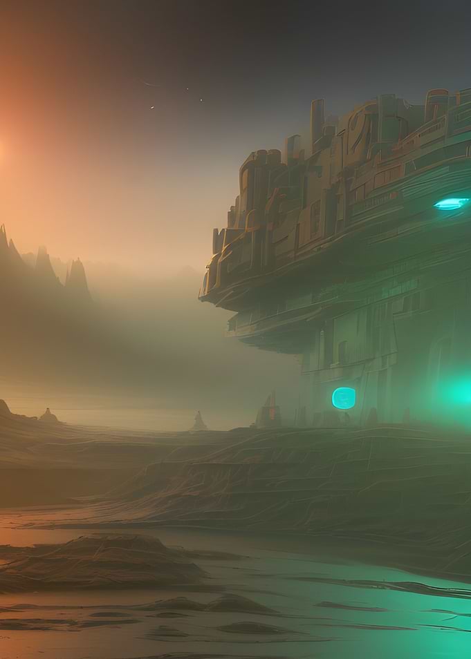 Martian Mining Outpost