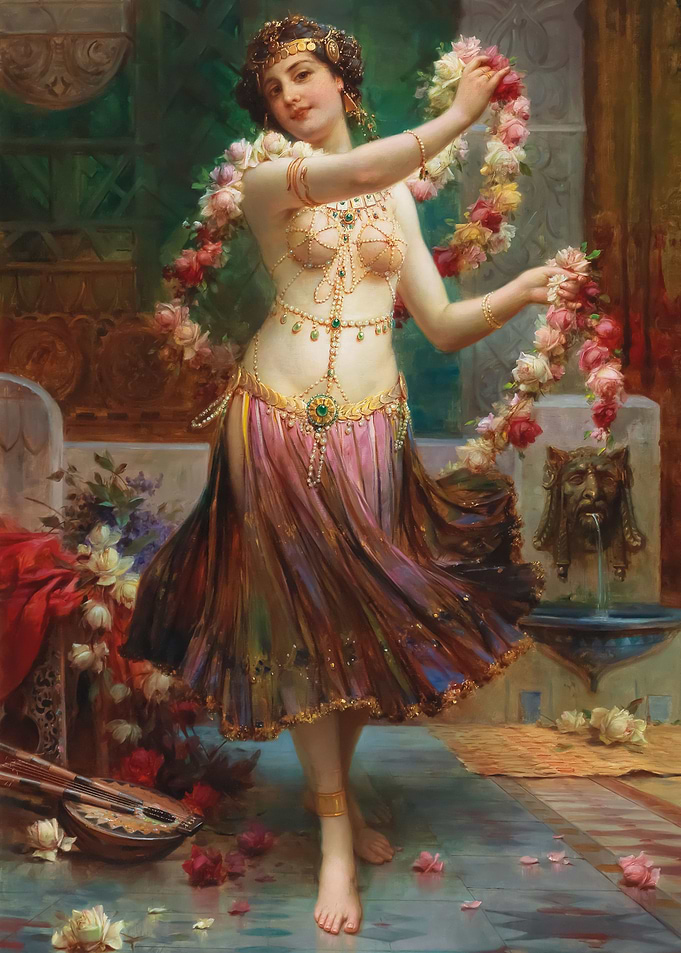 An Oriental beauty