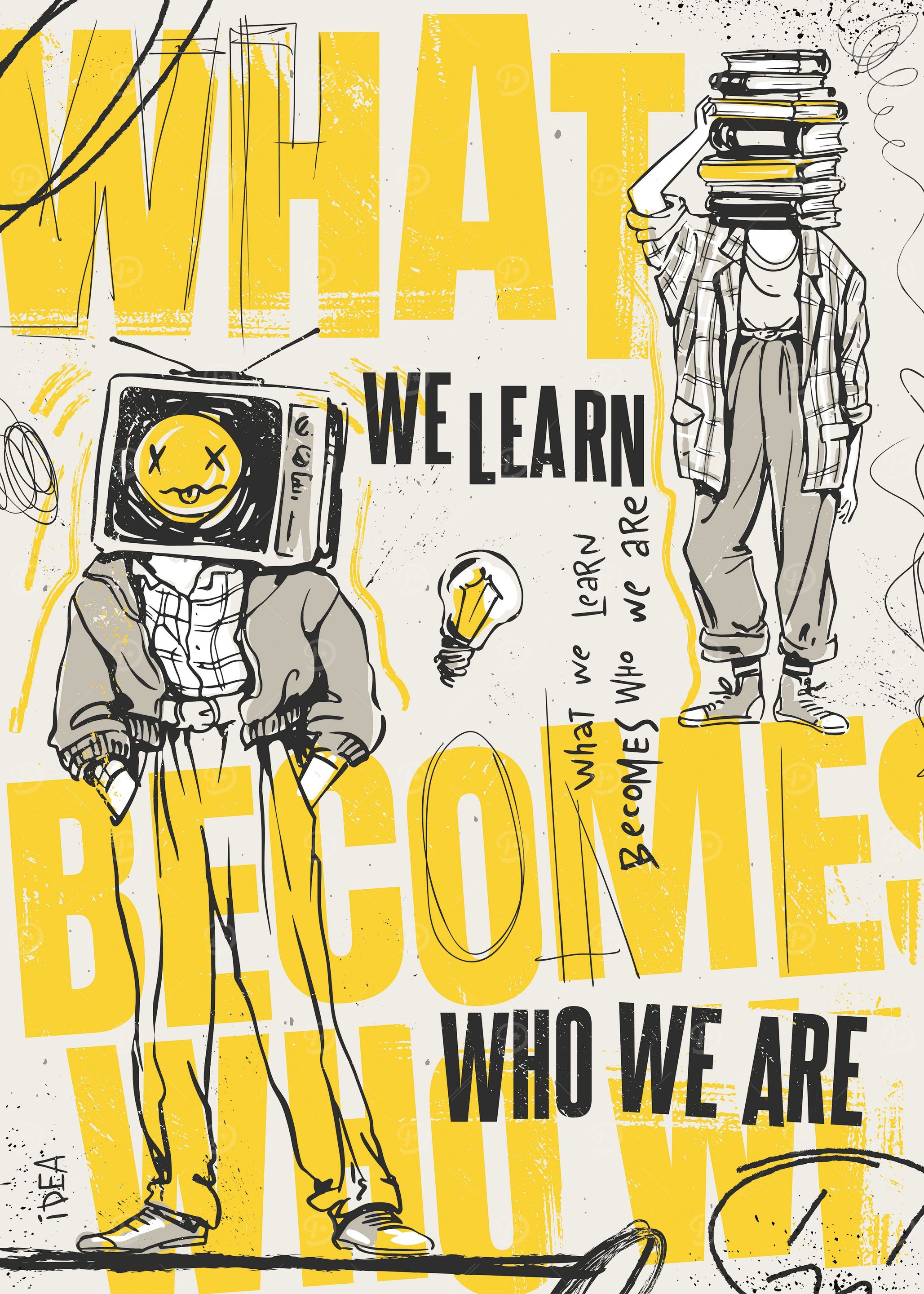 Grunge Typography Poster