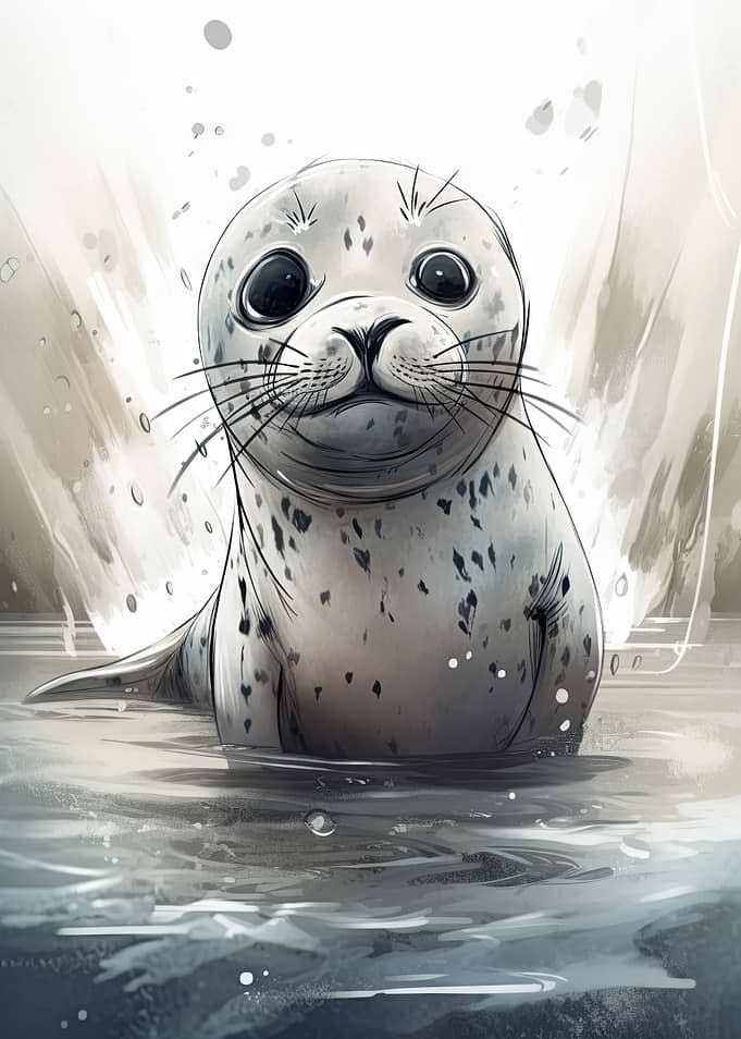 Cute Little Seal