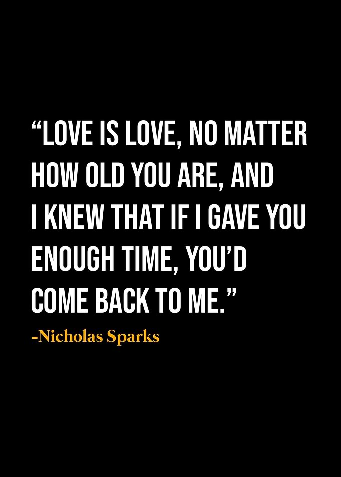 Nicholas Sparks Quote