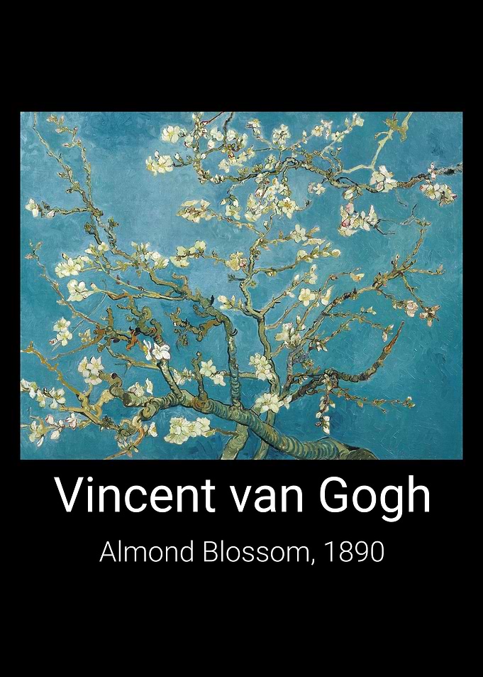 Almond Blossom 1890 Gogh