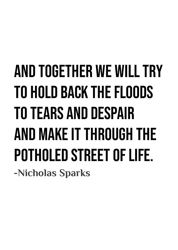 Nicholas Sparks Quote