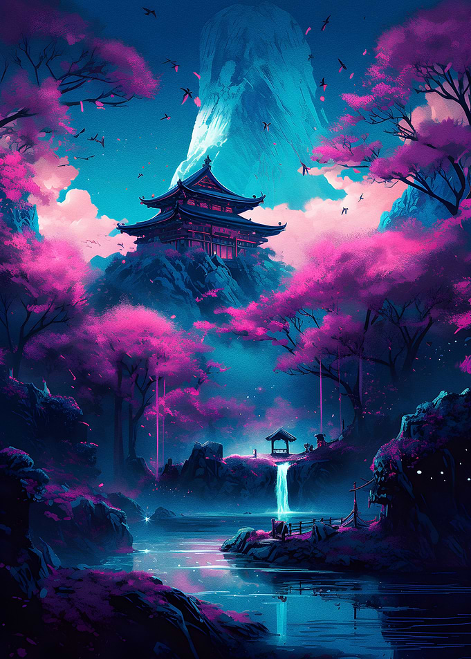 fantasy neon