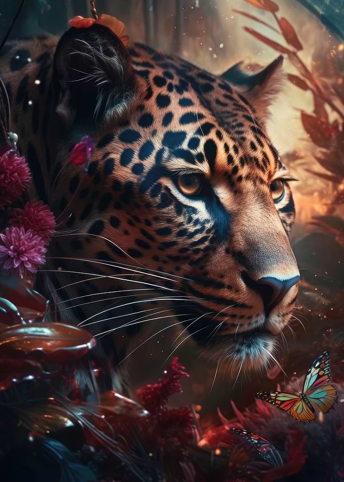 Tiger in the Jungle