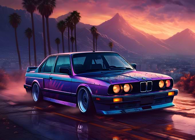 BMW E30 Miami