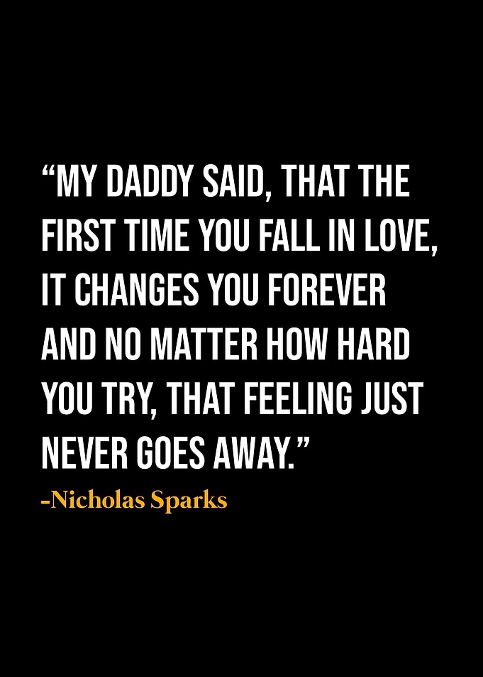 Nicholas Sparks Quote