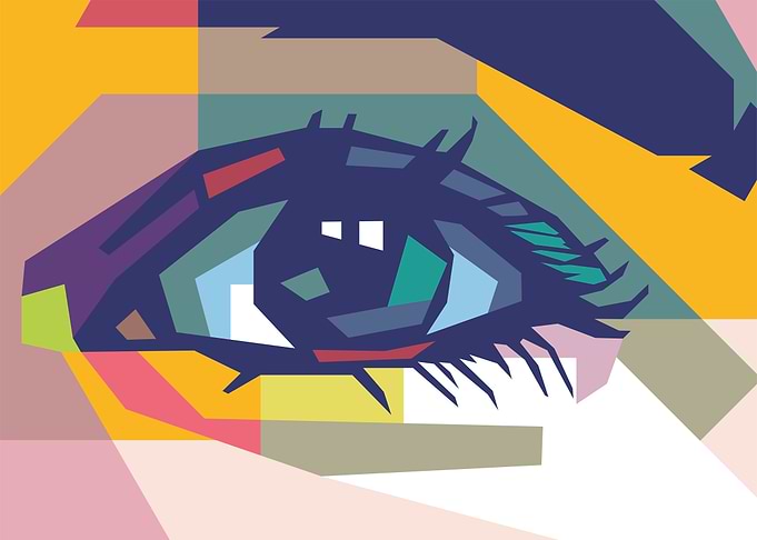 Eyes Popart Poster