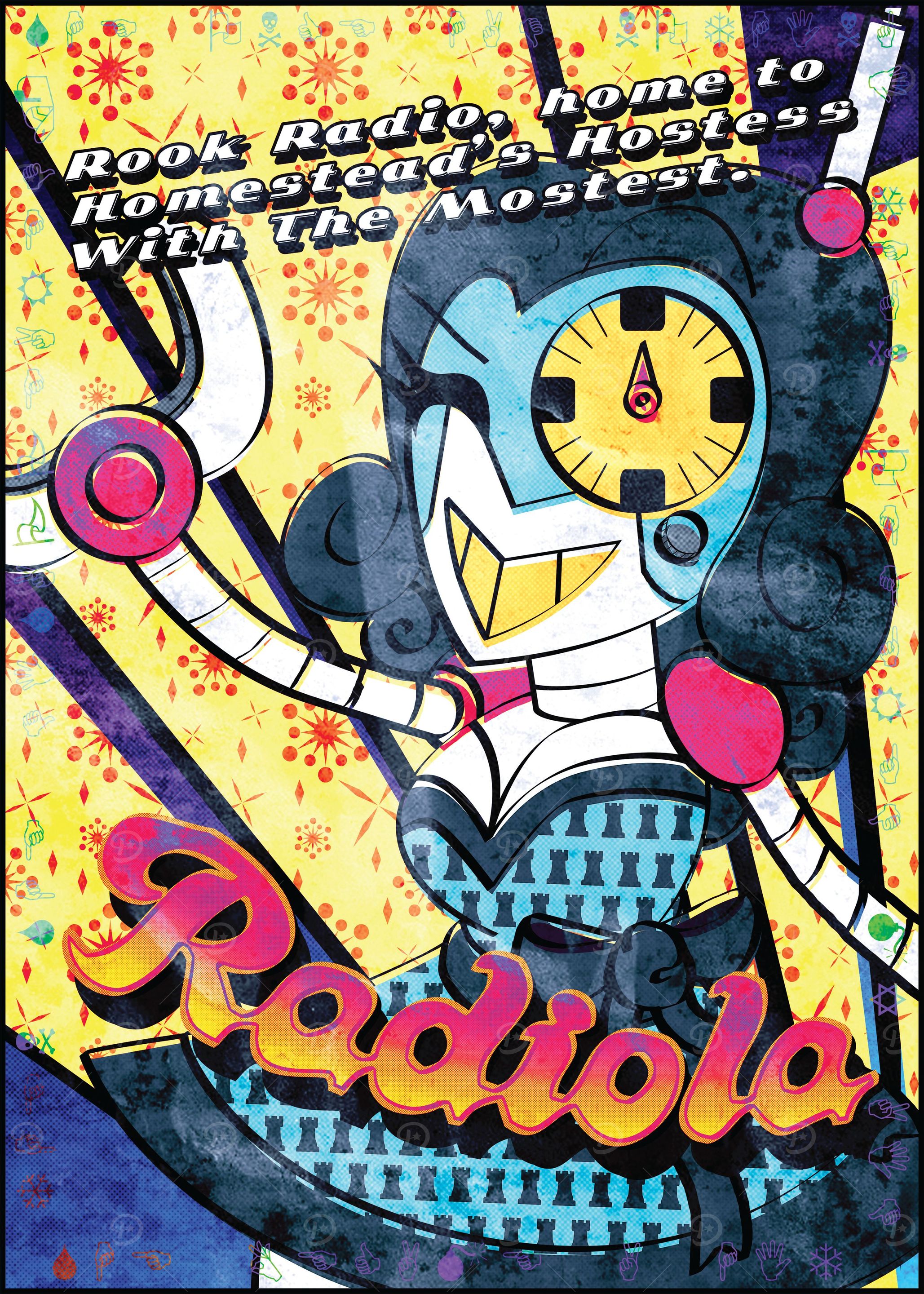Retro Radiola Poster
