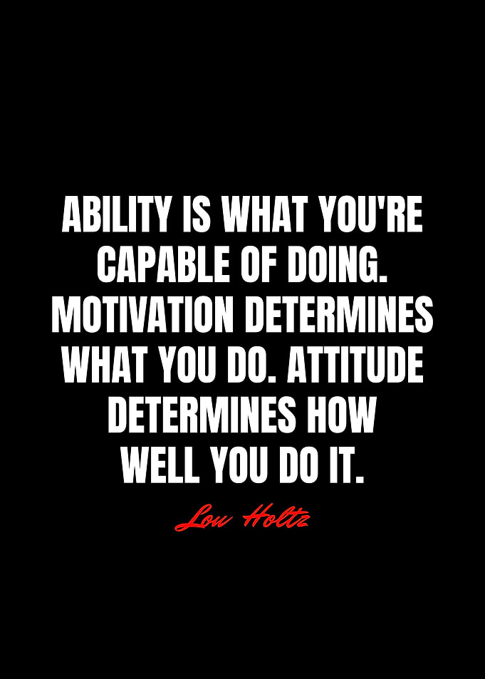 Lou Holtz Quotes