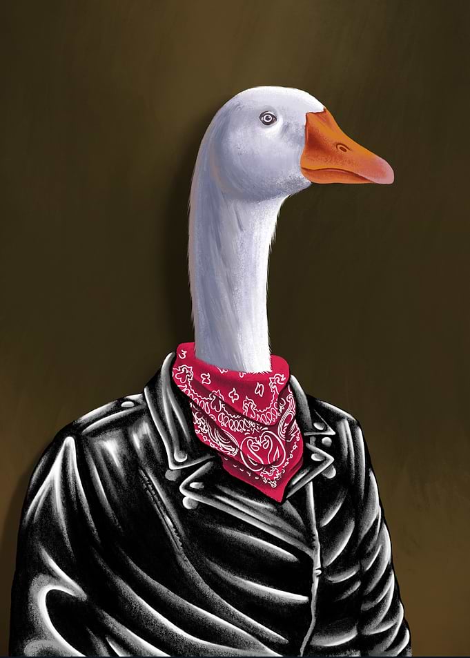 gangster duck