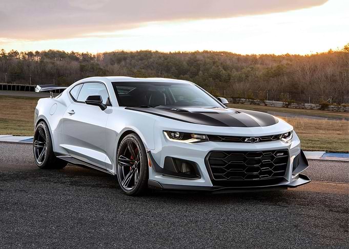 Chevrolet Camaro White Car