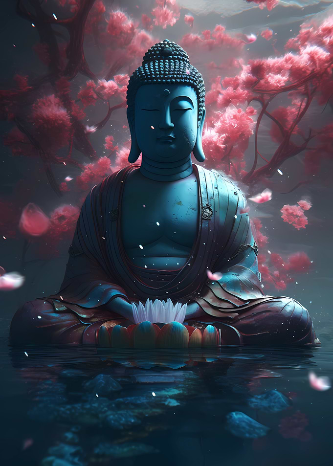 Peaceful Buddha Statue 7