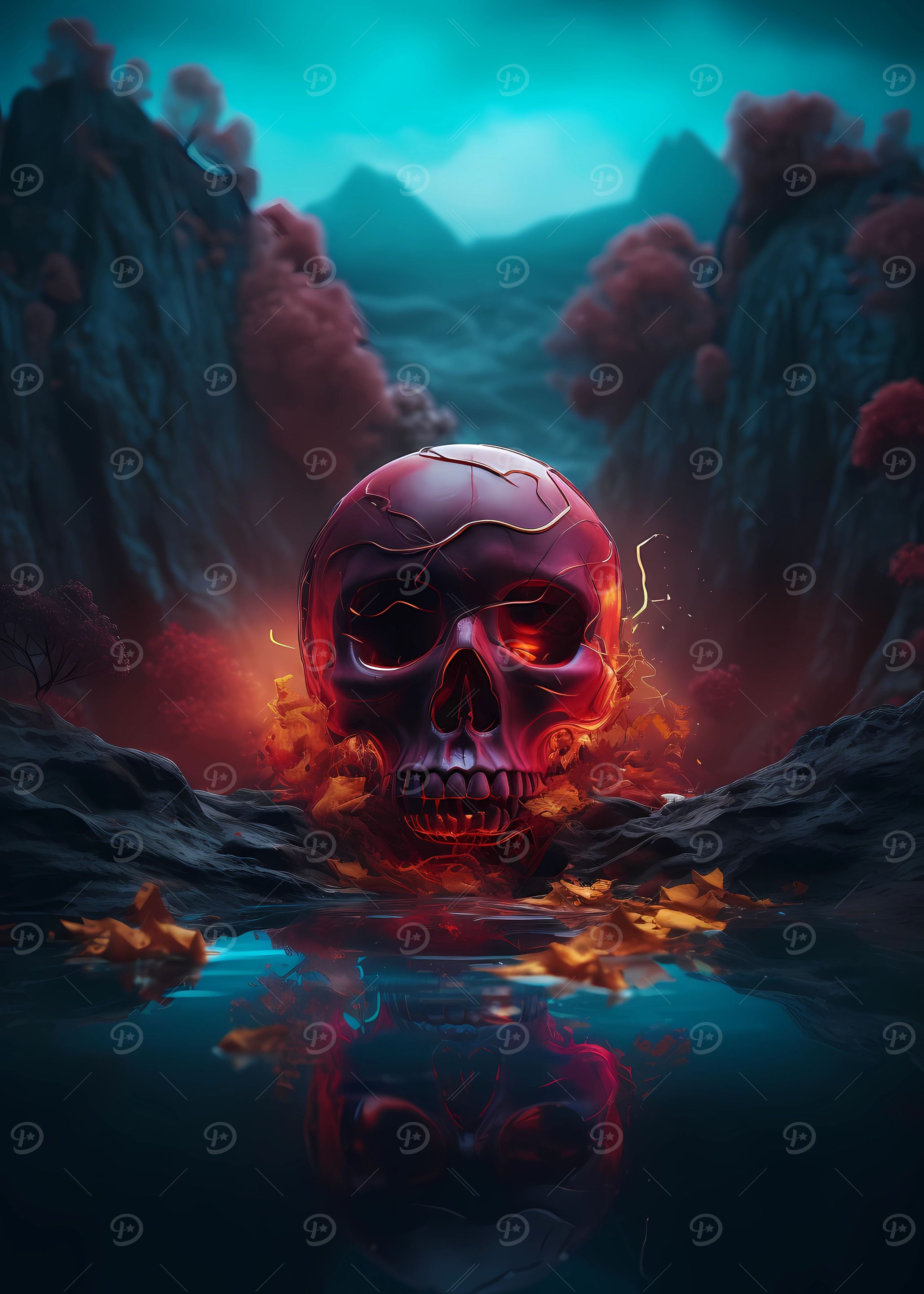 Skull Reflection