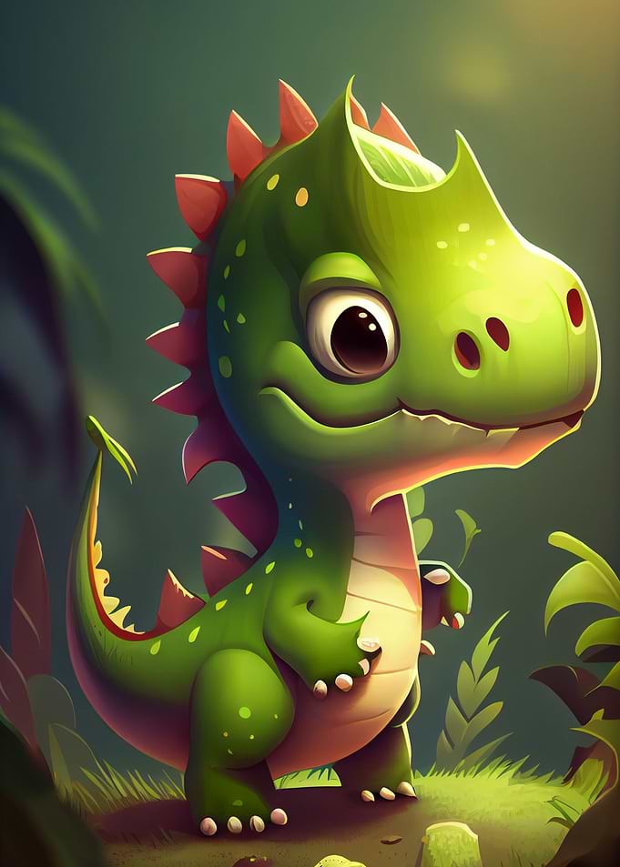 Cute Dinosaur animal