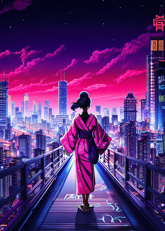 Tokyo Synth Bridge Walk