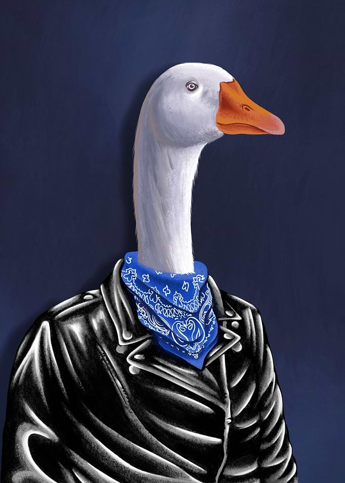 gangster duck