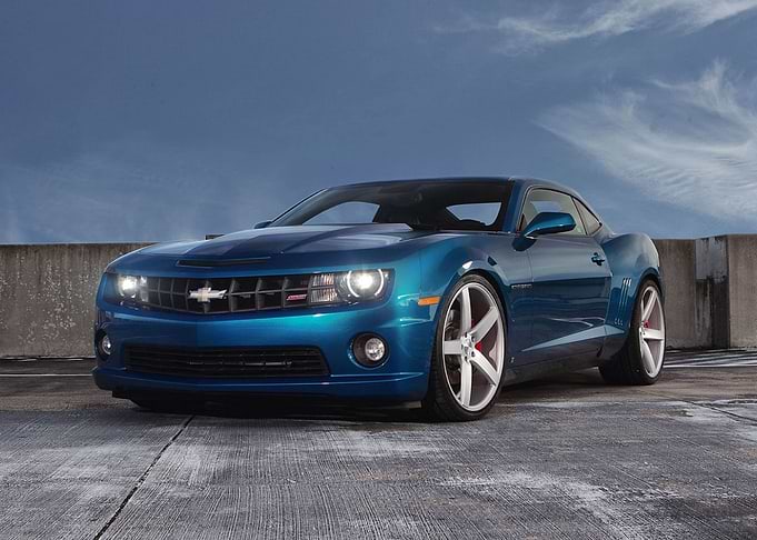 Chevrolet Camaro Blue