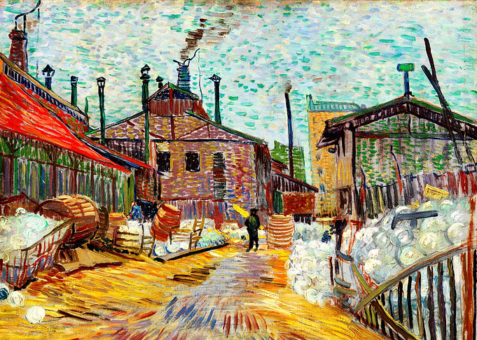 The Factory 1887 Van Gogh